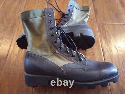 U. S Military Issue Jungle Boots Panama Sole Ro Search Spike Protective 7w New