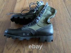 U. S Military Issue Jungle Boots Panama Sole Ro Search Spike Protective 8r New