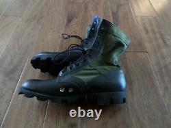U. S Military Issue Jungle Boots Panama Sole Ro Search Spike Protective 9.5 R New
