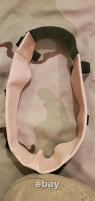 U. S. Military Tan PASGT Ballistic Helmet Medium US Army Surplus, K-Pot