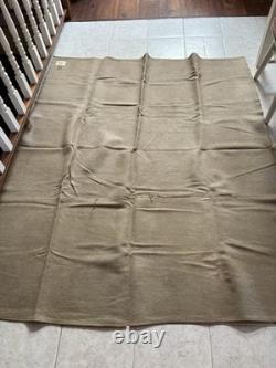 U. S. Military WW2 Japanese Army Blanket Wool 74x 65