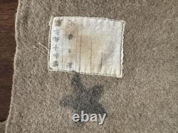 U. S. Military WW2 Japanese Army Blanket Wool 74x 65