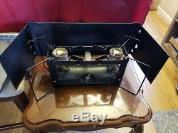 U. S. SMP 1983 Fold Up Cook Stove w Pan/Case Army Military