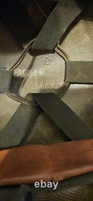 UNICOR M-5 Military Helmet PASGT Green US Army DLA100- Sz MED with Camo Cover