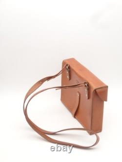 UNUSED Swiss Soldier Army Leather Shoulder Bag Officier Switzerland Surplus Mint