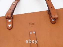 UNUSED Swiss Soldier Army Leather Shoulder Bag Officier Switzerland Surplus Mint