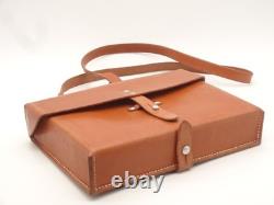 UNUSED Swiss Soldier Army Leather Shoulder Bag Officier Switzerland Surplus Mint