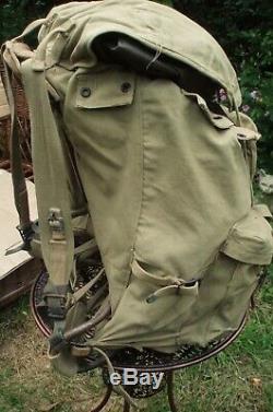 US ARMY M 1942 Mountain RuckSack Military Special Forces Bergen BackPack WW2 VTG