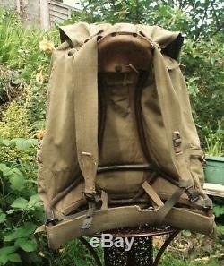 US ARMY M 1942 Mountain RuckSack Military Special Forces Bergen BackPack WW2 VTG