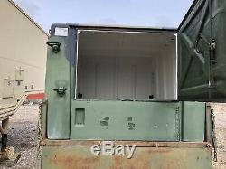 US ARMY M105A2 USMC Military 1-1/2 Ton Cargo Trailer with shelter HMMWV