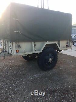 US ARMY Trailer M105A2 Military 1-1/2 Ton Covered Cargo Hauler
