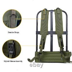 US Army ALICE Medium Pack OD Green Military Backpack Vietnam Style Gear