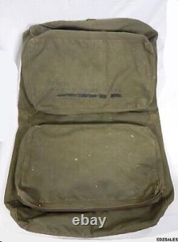 US Army Air Force Garment Bag Vintage Military Flight Carry Bag