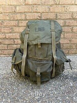 US Army Alice LC-1 Nylon Combat Field Pack Large with Frame & Belt Green