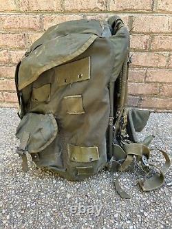 US Army Alice LC-1 Nylon Combat Field Pack Large with Frame & Belt Green