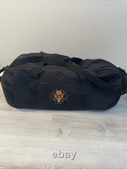 US Army Black Duffle Bag Fort Benning 1999 Recruit Gear Lot Military Ephemera