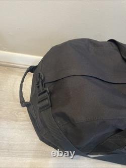 US Army Black Duffle Bag Fort Benning 1999 Recruit Gear Lot Military Ephemera