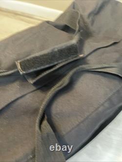 US Army Black Duffle Bag Fort Benning 1999 Recruit Gear Lot Military Ephemera