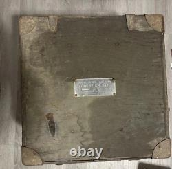 US Army CH-247 Transit Chest for Training Equipment Military Surplus Vintage