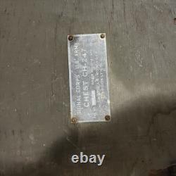 US Army CH-247 Transit Chest for Training Equipment Military Surplus Vintage