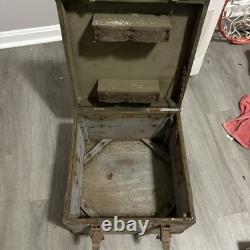 US Army CH-247 Transit Chest for Training Equipment Military Surplus Vintage