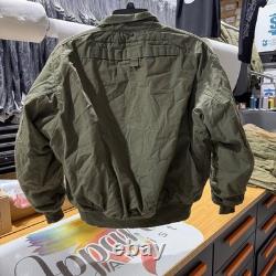 US Army CVC Combat Vehicle Jacket Fire Resistant Aramid Size Large Long