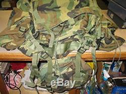 US Army Camo Alice Pack Molle Pack Large Military Surplus