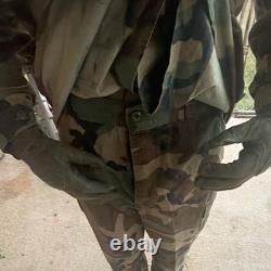 US Army Camouflage Military BDU Uniform Set Jacket & Pants with patrol cap