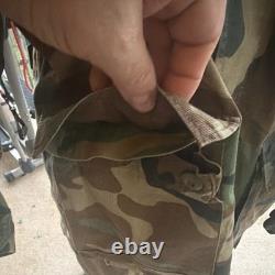 US Army Camouflage Military BDU Uniform Set Jacket & Pants with patrol cap
