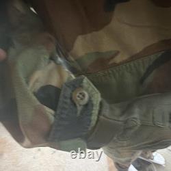 US Army Camouflage Military BDU Uniform Set Jacket & Pants with patrol cap