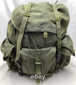 US Army Field Pack Combat Nylon LC-1 Large Alice Vintage Backpack with Frame