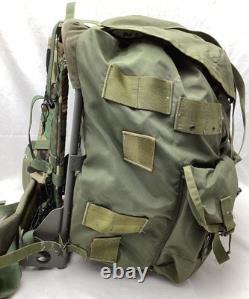 US Army Field Pack Combat Nylon LC-1 Large Alice Vintage Backpack with Frame