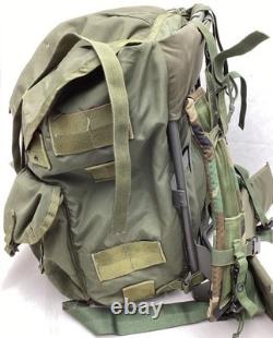 US Army Field Pack Combat Nylon LC-1 Large Alice Vintage Backpack with Frame