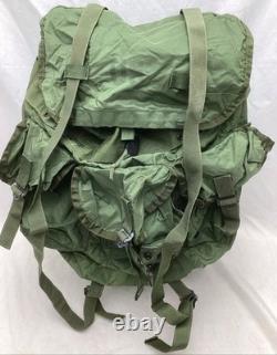 US Army Field Pack Combat Nylon LC-1 Medium Alice Vintage Backpack With Frame