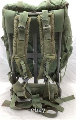 US Army Field Pack Combat Nylon LC-1 Medium Alice Vintage Backpack With Frame