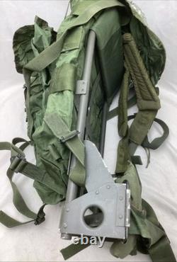 US Army Field Pack Combat Nylon LC-1 Medium Alice Vintage Backpack With Frame