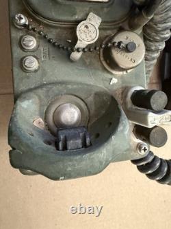 US Army Field Telephone Set TA-312/PT Vintage Military Radio Phone