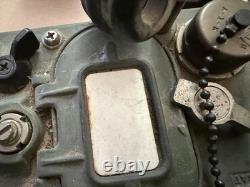 US Army Field Telephone Set TA-312/PT Vintage Military Radio Phone