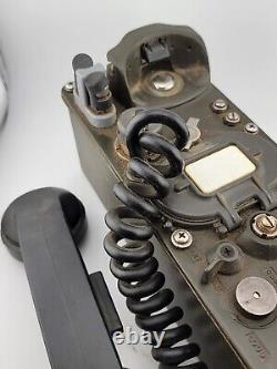US Army Field Telephone Set TA-312/PT Vintage Military Radio Phone. Mint Cond