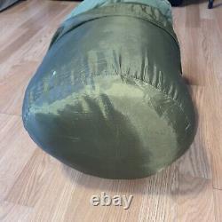 US Army Intermediate Cold Weather Sleeping Bag withHood Military Surplus Mummy Bag