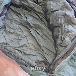 US Army Intermediate Cold Weather Sleeping Bag withHood Military Surplus Mummy Bag