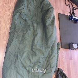 US Army Intermediate Cold Weather Sleeping Bag withHood Military Surplus Mummy Bag