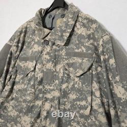 US Army Issue ACU Digital Cold Weather Field M65 Combat Jacket Size XL Long XLL