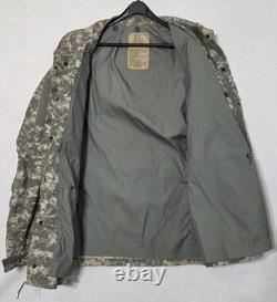 US Army Issue ACU Digital Cold Weather Field M65 Combat Jacket Size XL Long XLL