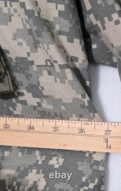 US Army Issue ACU Digital Cold Weather Field M65 Combat Jacket Size XL Long XLL