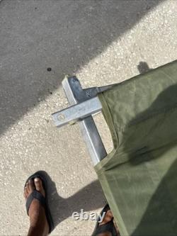 US Army Issue American Military Aluminum Cot Look Read Free Ship