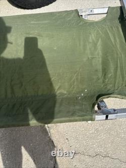 US Army Issue American Military Aluminum Cot Look Read Free Ship