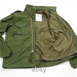 US Army M-65 Field Jacket Olive S Replica Military Surplus Style