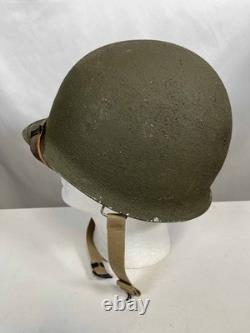 US Army M1 Helmet WWII Restored Genuine Military Surplus with Replica Parts