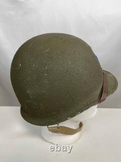 US Army M1 Helmet WWII Restored Genuine Military Surplus with Replica Parts